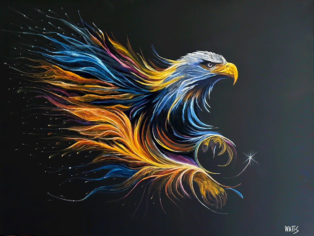 Eagle Artwork - Spirit Bald Eagle