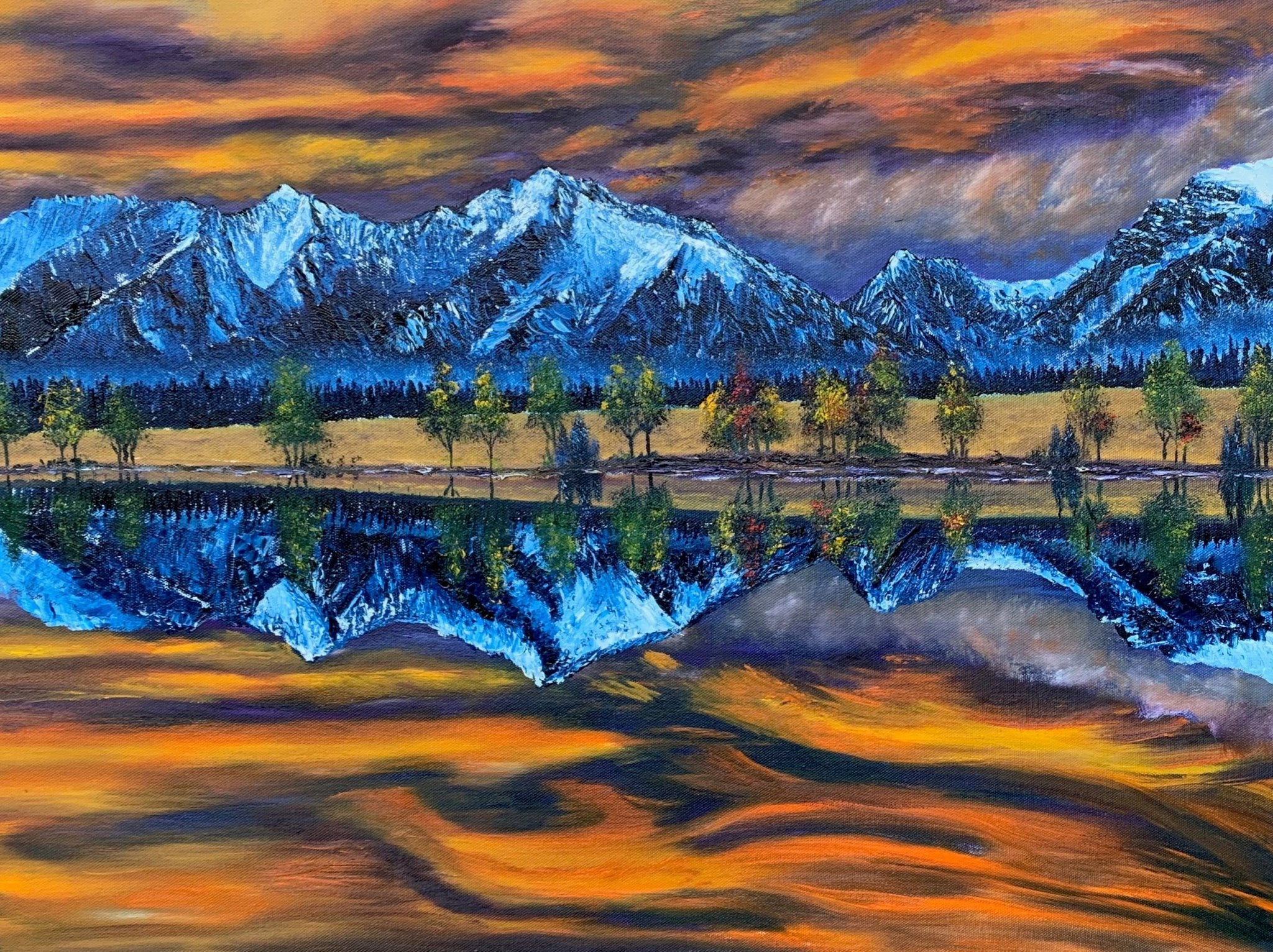 “Chinook Winds" - Canmore, Alberta Buy Original Canadian Art - The Art Shop | Artist Graham Watts