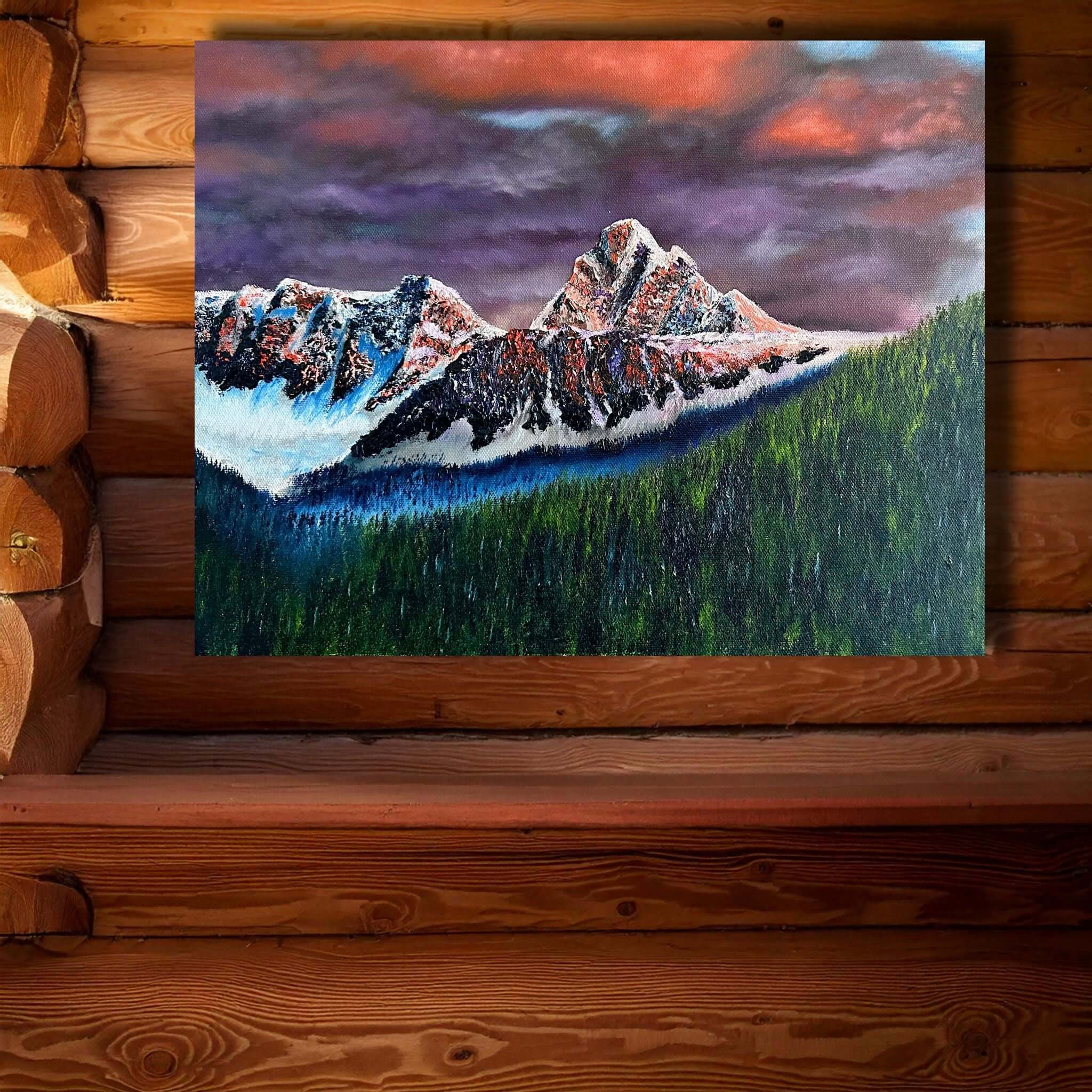 "Fissile Peak – Whistler BC" - The Art Shop | Artist Graham Watts