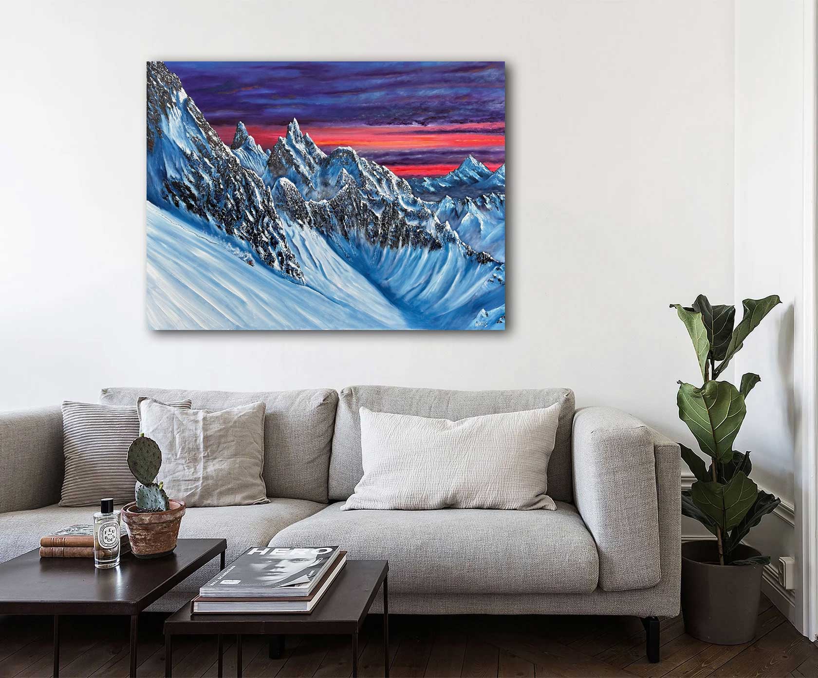 “Mountain Peaks of Tantalus” - Squamish, BC - The Art Shop | Artist Graham Watts