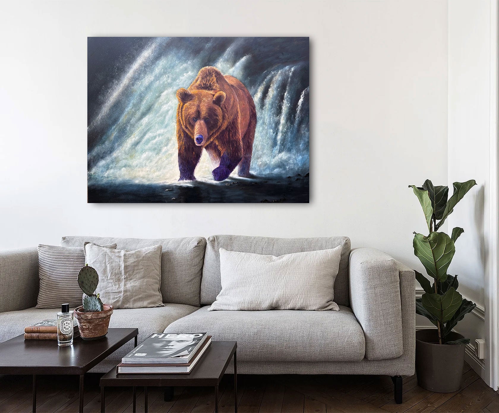 "Rocky" Grizzly Bear - The Art Shop | Artist Graham Watts