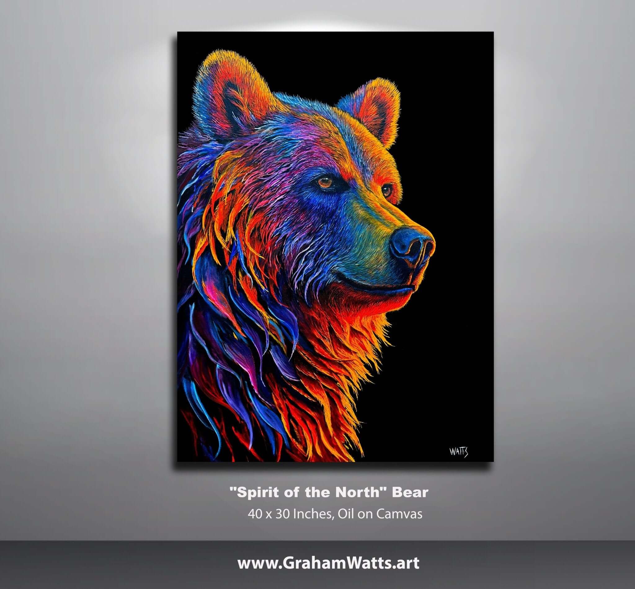 "Spirit of the North" Bear - The Art Shop | Artist Graham Watts