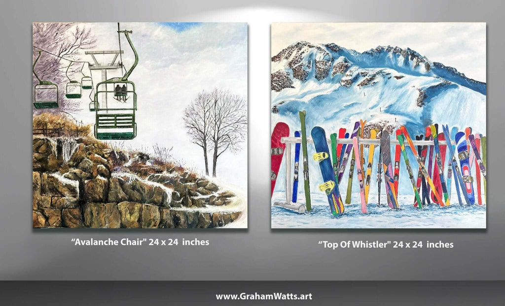 Art Commissions  "Top of the World, Whistler BC"   The Art Shop | Artist Graham Watts