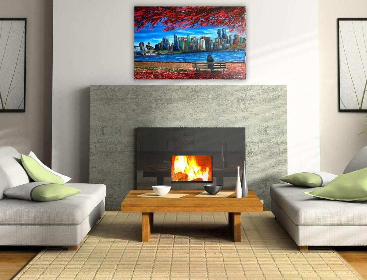 Vancouver On Canvas: Stanley Park, Vancouver, BC By Graham Watts - Artist Graham Watts | Canadian Oil Painter in Vancouver, BC