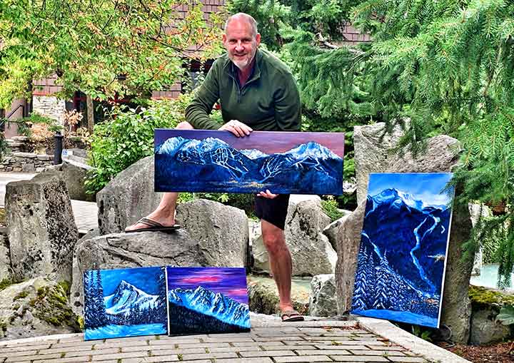 Art online. Canadian artist Graham Watts displaying his captivating collection of original oil paintings on canvas for sale, showcasing the art of buying art. Explore landscapes, abstracts, and portraits from Canadian artist Graham Watts. Available at My Art Gallery. www.grahamwatts.art