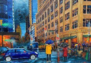 Pedestrian Puddles 30 x 402