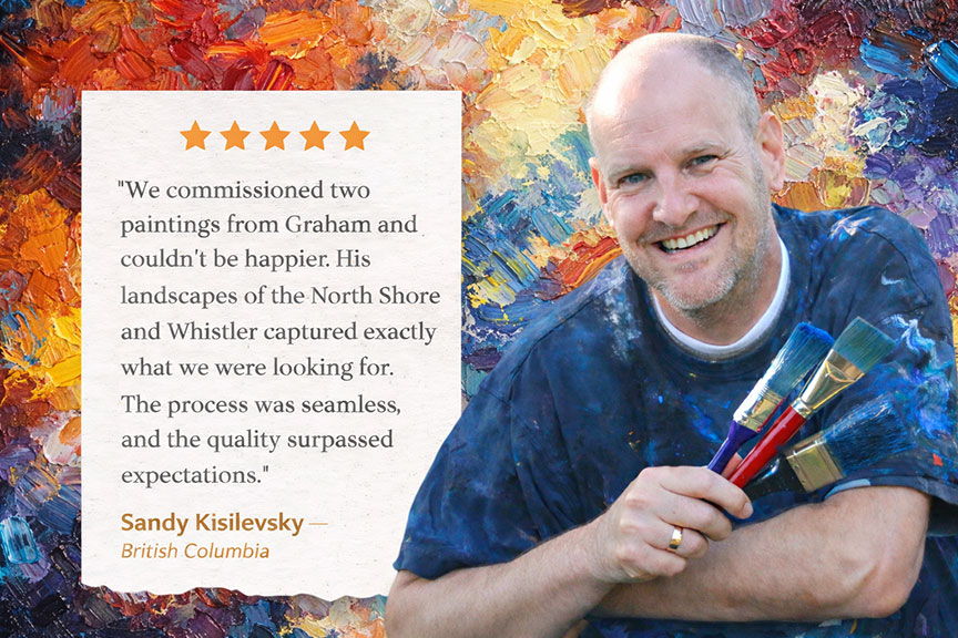 Art Collector collectors, Testimonials, Canadian Artist, Graham Watts