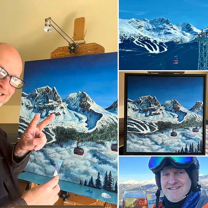 How Do I Commission a Whistler Mountain Painting?